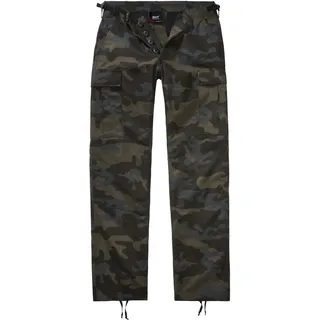 Brandit Textil BDU Ripstop Hose Dark Camo Grau 27