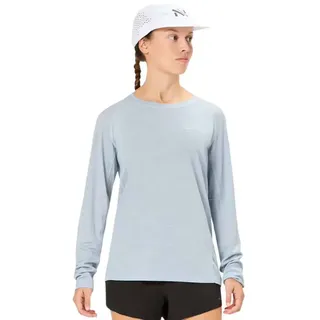 Nnormal Merino Langarm-t-shirt - Blue - M