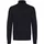 BHBruton Herren Strickpullover Feinstrick Pullover mit Rollkragen Rippbündchen regular fit Größe L Farbe Black 194007