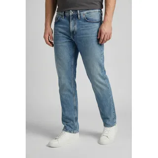 5-Pocket-Jeans, Herren, Gr. 42, Länge 34, blau, Denim/Jeans, Obermaterial: 99% Baumwolle, 1% Elasthan, S.OLIVER MEN BIG SIZES, unifarben, normal lang, Jeans 5-Pocket-Jeans, mit Stretch - Große Größen