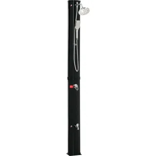 Outsunny Solardusche Schwarz 1,45 m