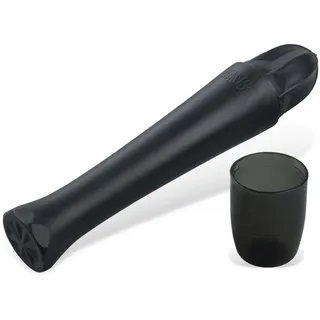 Tasty 3in1 Barstößel - Vielseitiger Cocktailstößel, Limetten-Stampfer & Cocktailmaß für Deine perfekten Cocktails & Limonaden, aus hygienischem Kunststoff PP, Grau, 20,5x4x4cm