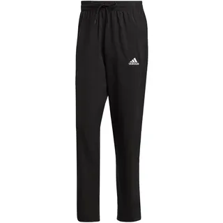 adidas Herren Aeroready Essentials Stanford Open Hem Embroidered Small Logo Pants, Black, XL