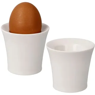 GOEBEL Eierbecher 2-teilig Set von Kaiser Porzellan aus Porzellan, Größe: 6,5x6,5x6 cm, 14-005-34-1, Weiß