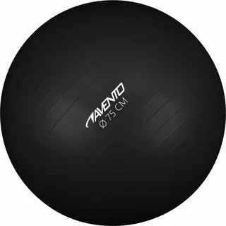 Avento Gymnastics Fitball - Black - 75 cm