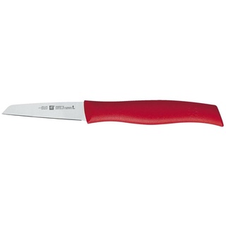 ZWILLING Twin Grip Gemüsemesser, Klingenlänge 7 cm, Kunststoffgriff, Rot