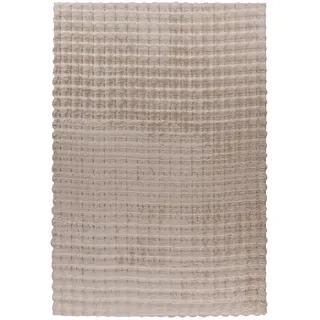 Padiro Hailey 125 Hochflorteppich 120 x 160 cm Beige