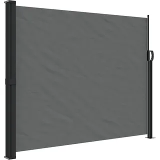 vidaXL Seitenmarkise 200 x 138 cm grau Polyester