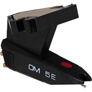 Ortofon OM 5E - Moving Magnet Tonabnehmer mit elliptischem Nadelschliff - geeignet für die Headshell-Montage von Oben und unten, bietet einen ausgewogenen und verzerrungsfreien Klang, schwarz