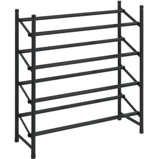 Wenko Hero 62-115 x 68 x 23 cm schwarz matt / schwarz
