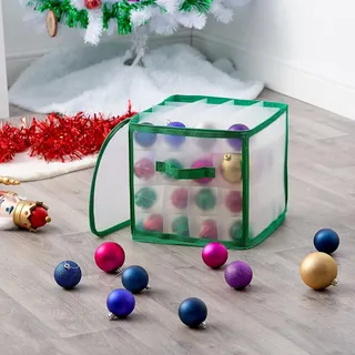 Weihnachtsdeko-Box für 64 Kugeln, Ornamente & Accessoires