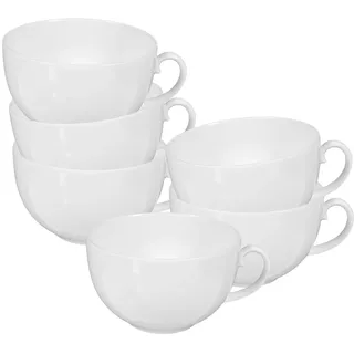 SELTMANN WEIDEN Cappuccinotasse 0,35 l Weiß 6 St.