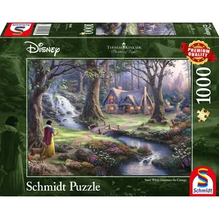 Schmidt Spiele Puzzle Thomas Kinkade: Disney Schneewittchen 1000 Teile
