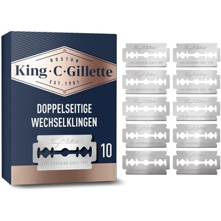 Gillette King C. Double Edge Rasierklingen 10 St.