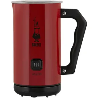 Bialetti Elektrischer Milchaufschäumer 4 in 1 Rot