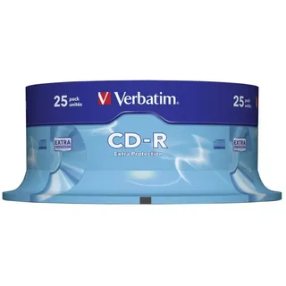 Verbatim 43432 CD-R 80 Rohling 700 MB 25 St. Spindel
