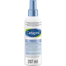 CETAPHIL Optimal Hydration Erfrischendes Bodyspray, 207ml, Versorgt die Haut 48h mit Feuchtigkeit, Beruhigt irritierte Haut & stärkt geschwächte Hautbarriere, Pflegt mit Dexpanthenol & Hylauronsäure