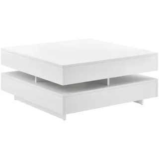[en.casa] Märsta Weiß MDF 75 x 36 x 75 cm