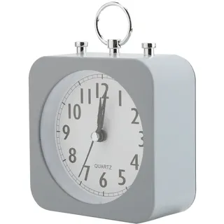 Wecker,Tischwecker,Stiller Wecker,Vintage-Wecker, - Grau