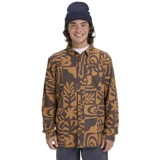 QUIKSILVER Langarmhemd Almond Desert M