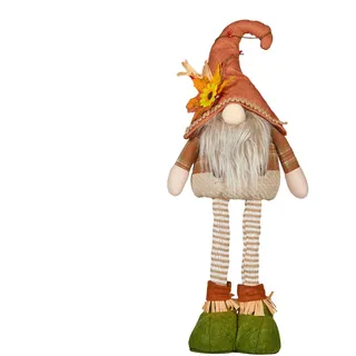 ZHUMCCY GNOME Mit Ausziehbaren Beinen, Herbstdeko Wichtel, Wichtel Mit Teleskopbeinen Niedliches Stehende Puppes Für Thanksgiving Und Herbst Dekoration