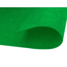 Acryl-Filz, grün, stark, 20 x 30 cm, 2 mm, 220 g/m2 10 Stück.