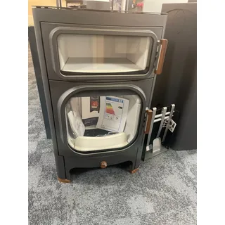 AUSTROFLAMM Kaminofen | HEIDI BACK 2.0 | Backfach + Neoceramplatte | 7 kW