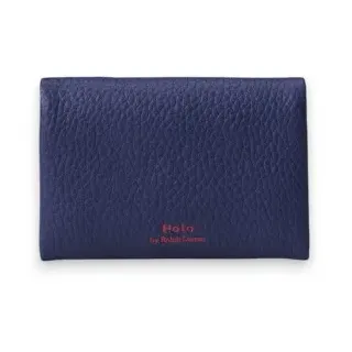 Polo Ralph Lauren für Damen. 427949873004 Polo Play Leder-Kartenetui marineblau (OSFA), Lässig