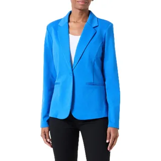 ICHI Damen Ihkate Lässiger Business-Blazer, Blau, S EU