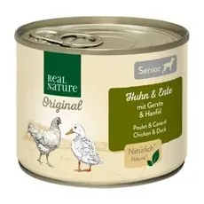 REAL NATURE Senior Huhn & Ente 12x200 g