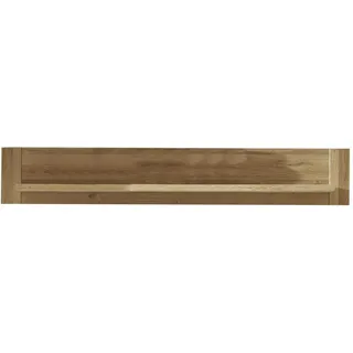 trendteam smart living - Canyon - Wohnwand - Braun - Wandboard mit 1 Konstruktionboden - (BxHxT) 167 x 23 x 20 cm - Wandregal Bücherleiste