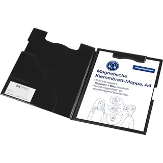 Magnetoplan Klemmbrett A4 Schwarz
