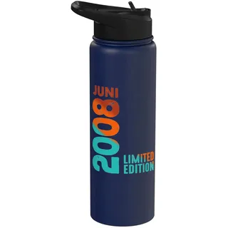Limited Edition 2008 Juni 2008 Geburtstag 2008 Stainless Steel Insulated Water Bottle