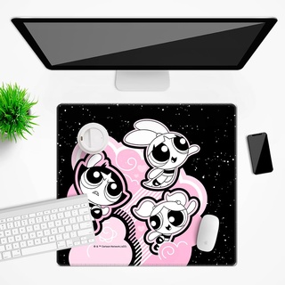 Ert Group The Powerpuff Girls Schreibtischunterlage 024 Black, rutschfest, 50 x 45 cm