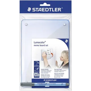 Staedtler Memoboard 15 x 21 cm Transparent/Weiß