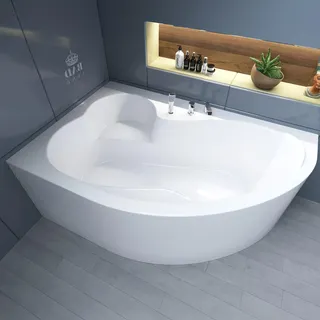 Polimat Bad Land Eckbadewanne 160 x 105 cm (MEGA)