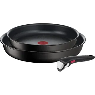 Tefal Ingenio Eco Resist L3979102 3-tlg schwarz Bratpfanne - Schwarz