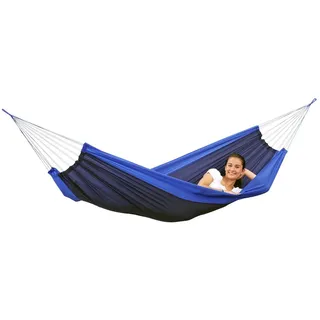 AMAZONAS Silk Traveller 220 x 140 cm Blau/Weiß