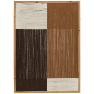 Atmosphera - Wanddeko "tissia" schwarz 50x70cm