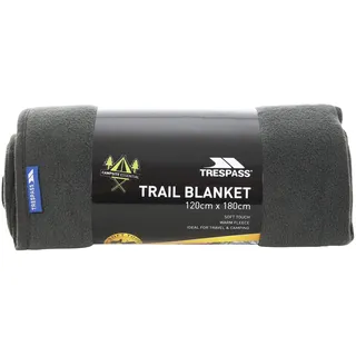 Trespass Snuggles Fleece-Decke 120 x 180 cm Grau/Blau