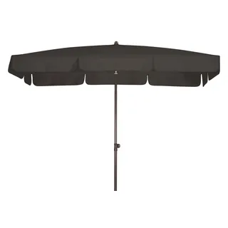 Doppler WATERPROOF III Sonnenschirm wasserdicht & höhenverstellbar anthrazit 225 x 120cm