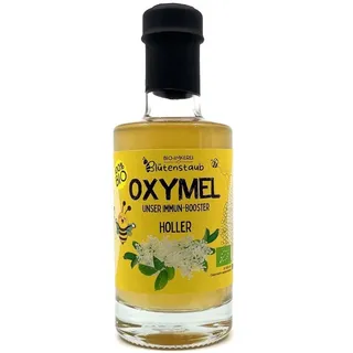 Bio Oxymel Holler von Bio-Imkerei Blütenstaub Flüssigkeit 200 ml