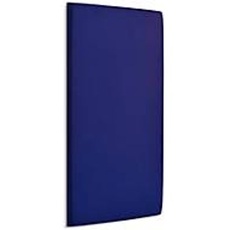 Wandpaneele m. Magnetbefestigung, B 604 x T 1204 x H 47 mm, glatte Oberfläche, dunkelblau