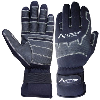 ATTONO Segelhandschuhe Winter Segeln Regatta Wassersport Handschuhe - 10