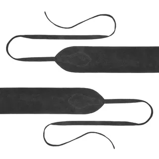 LASCANA Bindegürtel Leder schwarz 105