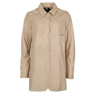 Maze Lederjacke »Lederhemd 42020135«, beige