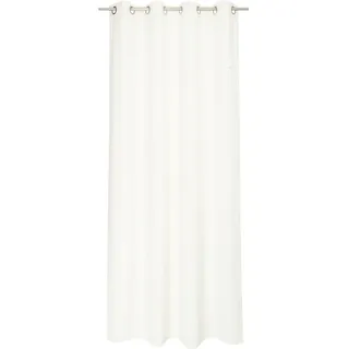 Tom Tailor HOME "Dove Signature", weiß (sanftes weiß), B:140cm H:250cm, Polyester, Gardinen, blickdicht
