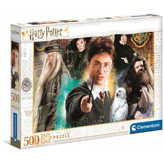 CLEMENTONI 35083 – 500 Teile Puzzle - Harry Potter