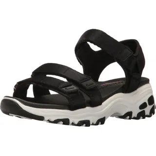 SKECHERS Damen Sandals, Schwarz, 36 EU