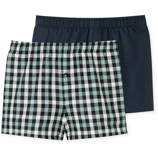 SCHIESSER Jungen Web-Boxershorts, 2er Pack